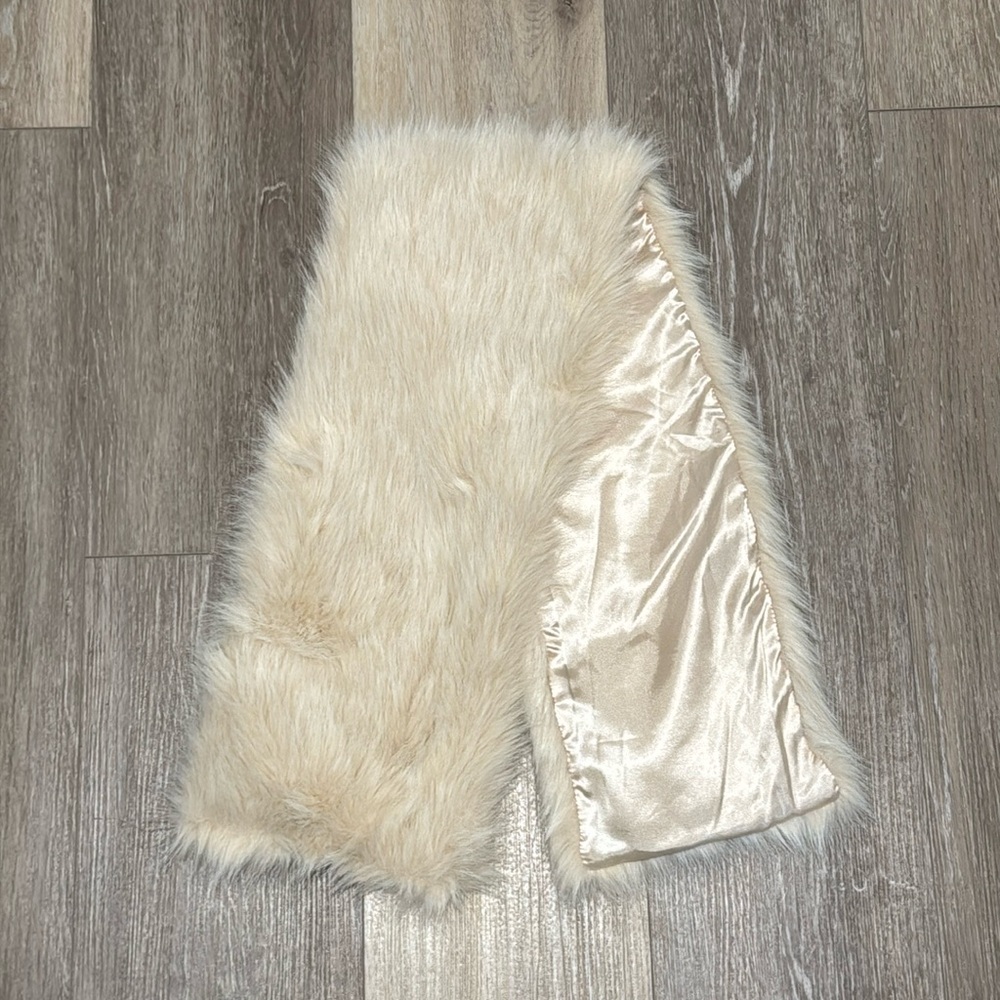 Faux fur wrap